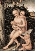 CRANACH, Lucas the Elder Charity fdgr oil painting picture wholesale